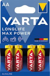VARTA 4706 Longlife Max Power AA BL4 , 4kusy 