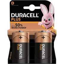 alkalická baterie Duracell PLUS LR20 D BL 2KS