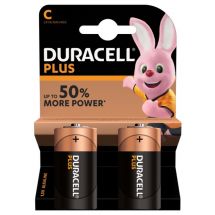 alkalická baterie Duracell PLUS LR14 C BL 2KS 