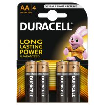 baterie Duracell BASIC AA LR6 BL4 - 4kusy