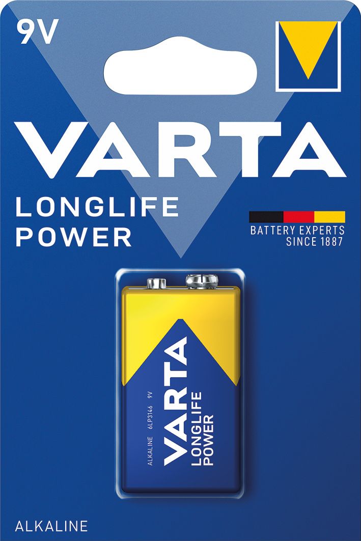 VARTA 4922 Longlife Power 9V LR22 blister 