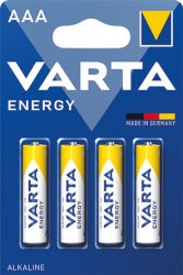 baterie VARTA Energy alkaline 4103 AAA LR03  BL4