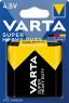 1 - plochá baterie VARTA 2012 Super heaavy duty  3R12 blister 