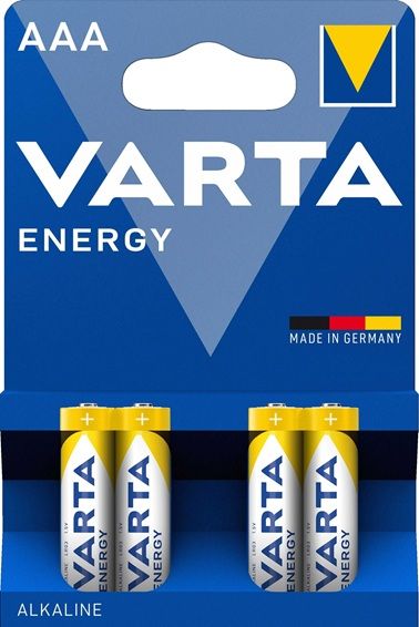 baterie VARTA Energy alkaline 4103 AAA LR03  BL4 