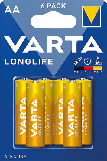 VARTA 4106 Longlife AA LR6 blister - 6pack 