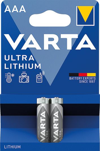 VARTA 6103 Ultra Lithium AAA BL2 