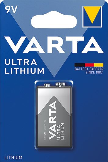 VARTA 6122 Ultra Lithium 9V blok 