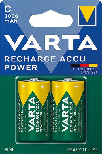 VARTA nabíjecí baterie 56714 C , malé mono , 3000 mAh, Ni-MH / bl.2 