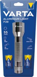 VARTA 16628 Multi LED Aluminium Light 2xC