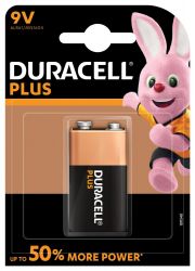 alkalická baterie Duracell PLUS 9V LR22  BL 1KS 