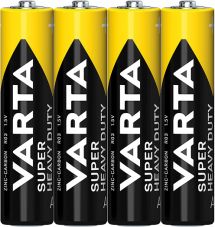 baterie VARTA Super hevy duty 2003 mikro AAA folie/4