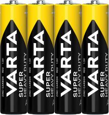 baterie VARTA Super hevy duty 2003 mikro AAA folie/4